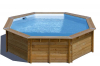 Круглый деревянный бассейн 412x119 см VANILLE GRE 790083
