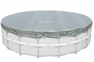 Тент-покрывало Intex 28041 для круглых каркасных бассейнов 549 см